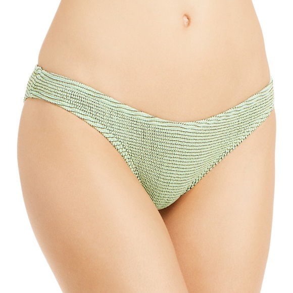 BOND-EYE Sahara Bandeau & Sign Bikini Set Mint Lurex O/S NWOT - Picture 4 of 7